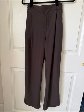GAP Women's Dark Brown Wide-Leg Pants